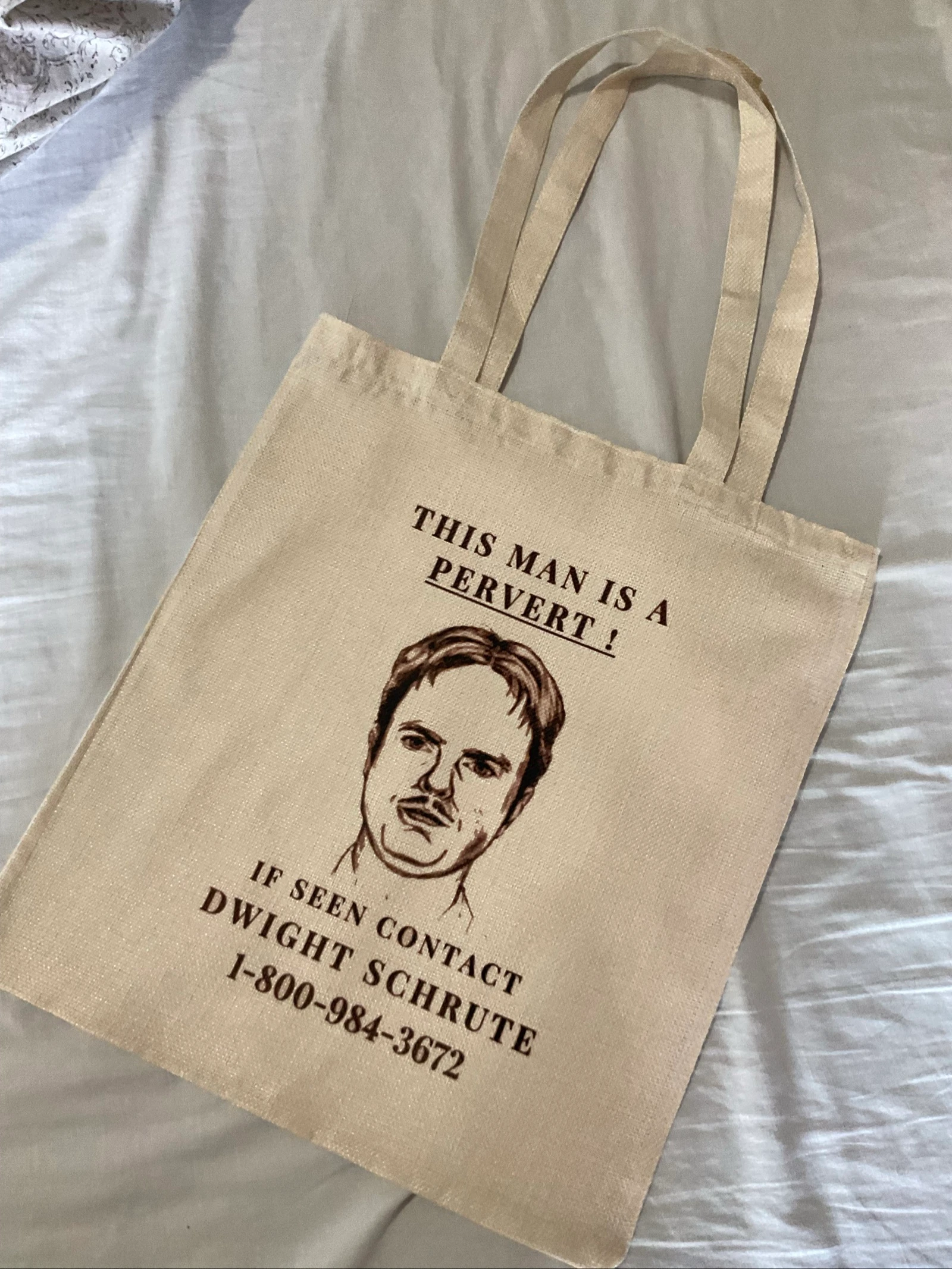 Tote bag Dwight Schrute , The office – photo 11